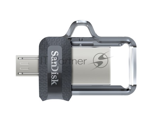 Флеш диск 64GB SanDisk Ultra Android Dual Drive OTG, m3.0/USB 3.0, Black