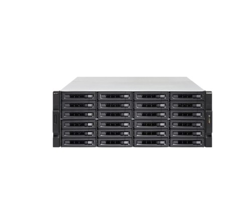[Дисковый массив] QNAP TS-h2477XU-RP-3700X-32G Сетевой RAID-накопитель QuTS hero, 24 отсека 3,5