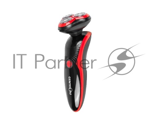 Бритва Centek CT-2168 (красн) ротор 3D, +ВЛАЖНОЕ БРИТЬЁ, 3 плав.головки, 2-ные лезвия, до 50 мин раб