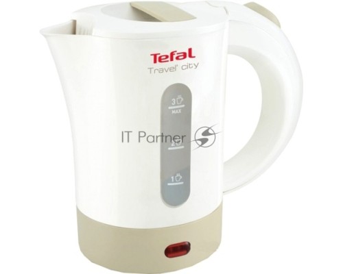 Чайник Tefal KO 120130 650 Вт, 0.5 л, бело-бежевый