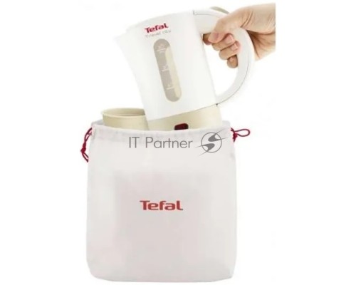 Чайник Tefal KO 120130 650 Вт, 0.5 л, бело-бежевый