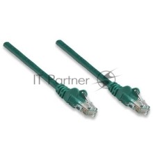 Патч-корд UTP кат. 5e,  0.3м Exegate зеленый