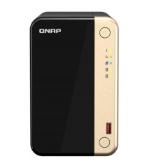 Сетевое хранилище NAS Qnap Original TS-264-8G 2-bay настольный Celeron N5095