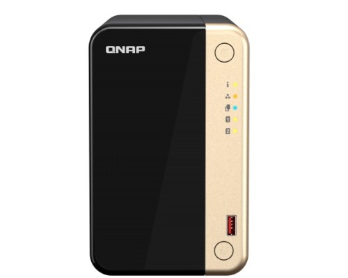 [Дисковый массив] Сетевое хранилище NAS Qnap Original TS-264-8G 2-bay настольный Celeron N5095