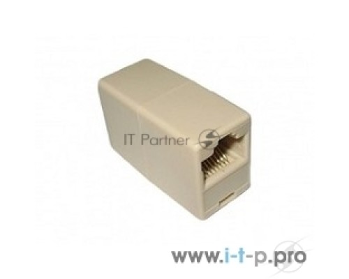 Проходной адаптер RJ45 кат.5e VCOM соединительный RJ-45/RJ-45(10 шт. в уп-ке), блистер