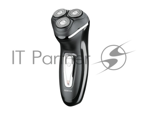 Бритва Centek CT-2166 (хром/черный) ротор, АККУМУЛЯТОР + РАБОТА ОТ СЕТИ,триммер     