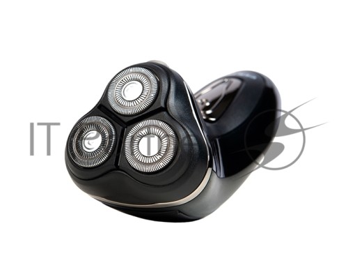 Бритва Centek CT-2166 (хром/черный) ротор, АККУМУЛЯТОР + РАБОТА ОТ СЕТИ,триммер     