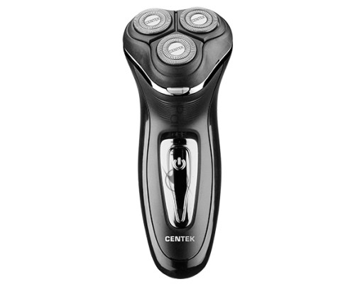 Бритва Centek CT-2166 (хром/черный) ротор, АККУМУЛЯТОР + РАБОТА ОТ СЕТИ,триммер     