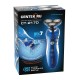 Бритва Centek CT-2170 (синий) ротор 3D, +ВЛАЖНОЕ БРИТЬЁ, 3 плав.головки, 2-ные лезвия, до 50 мин раб