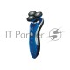 Бритва Centek CT-2170 (синий) ротор 3D, +ВЛАЖНОЕ БРИТЬЁ, 3 плав.головки, 2-ные лезвия, до 50 мин раб