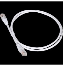 Патч-корд TWT UTP Cat.5e, залив колп, 15.0 м, белый (TWT-45-45-15-WH)