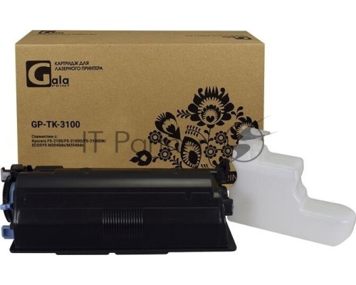Картридж лазерный GP-TK-3100 для принтеров Kyocera FS-2100D/2100DN 12500 копий GalaPrint