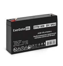 Exegate EX294052RUS Аккумуляторная батарея ExeGate DTM 609 (6V 9Ah, клеммы F1)