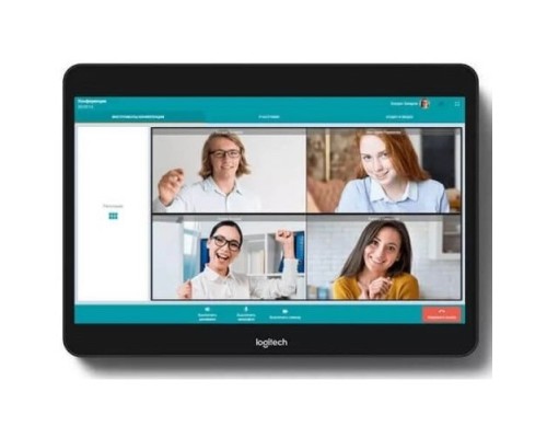 [Web-камеры] 939-001950 Logitech Сенсорный контроллер/ Logitech Tap IP-GRAPHITE
