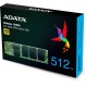 Накопитель SSD AData M.2 2280 512GB ADATA Ultimate SU800 Client SSD ASU800NS38-512GT-C SATA 6Gb/s, 560/520, IOPS 85/85K, MTBF 2M, 3D V-NAND TLC, 512MB, 400TBW, Retail