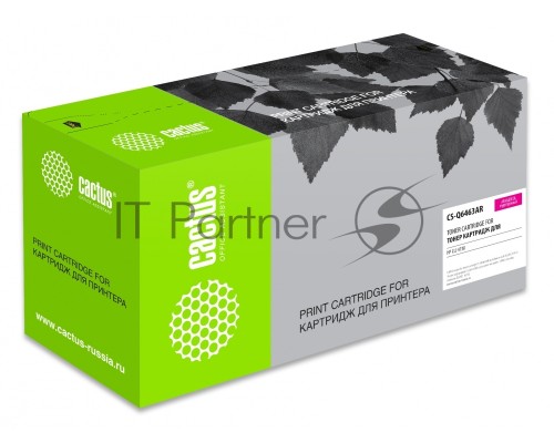 Картридж лазерный Cactus CS-Q6463AR пурпурный (12000 стр.) для HP CLJ 4730