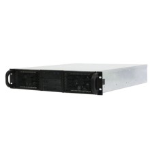 Procase RE204-D0H8-A-48-550R Корпус 2U server case,0x5.25+8HDD,черный,бп GR2550 550+550вт, глубина 480мм,ATX 12