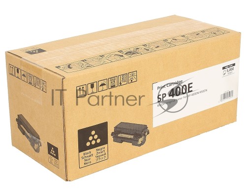 Картридж лазерный Ricoh тип SP 400E черный для SP 400DN/ SP 450DN 5000 отпечатков