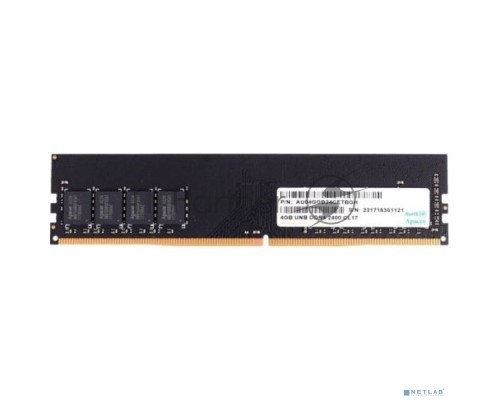 Оперативная память Apacer 4GB DDR4 2400MHz DIMM AU04GGB24CETBGH (PC4-19200)