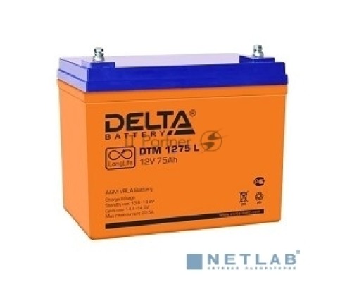 Батарея Delta DTM 1275 L (12V, 75Ah)