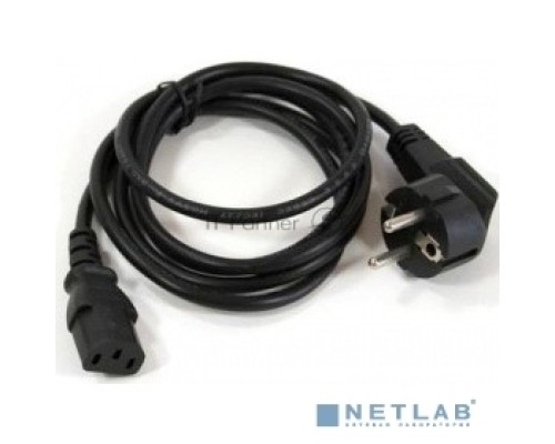 Кабель Telecom Кабель (TE021-CU0.5-3M) компьютер - розетка 220V (EURO) 3м, 3G0,5mm медь 