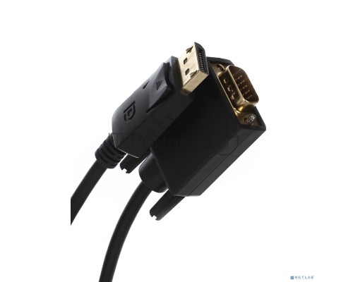 Кабель-переходник DP --> VGA_M/M 1,8м Telecom