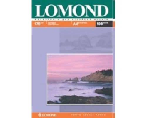 [Бумага] LOMOND 0102006 Матовая бумага 2х A4, 170г/м2, 100 листов 