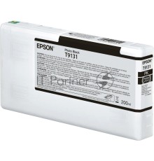 Картридж Epson T9131 (C13T913100) фото чёрный (200 мл) для SureColor SC-P5000, SC-P5000V