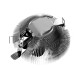 Кулер Cooler ID-Cooling DK-01S 65W/ LGA1700/1200/115X/AM4/AM3/+/AM2/+/FM2/+/FM1