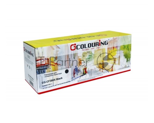 Картридж Colouring CG-CF380X (тип CF380X) Black черный (4400 стр.) для HP Color LaserJet Pro M475/M476 MFP