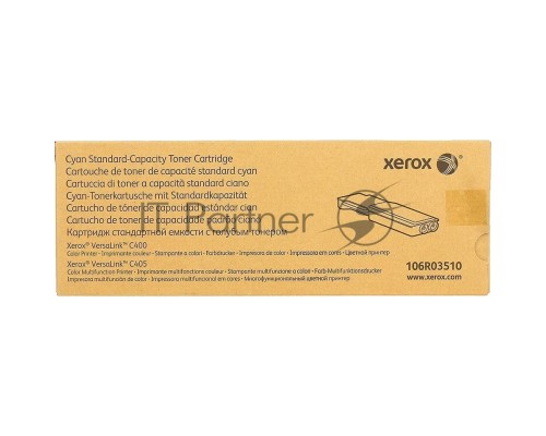 Картридж лазерный Xerox 106R03510 голубой для Xerox Versalink C400/C405 (2500стр.)(channels)
