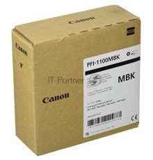 Картридж Canon PFI-1100 MBK (0849C001) матовый черный (160 мл.) для Canon imagePROGRAF PRO-2000, PRO-4000, PRO-4000S, PRO-6000S