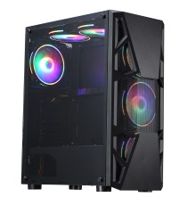 Корпус Formula CL-3303B RGB черный без БП ATX 6x120mm 2xUSB2.0 1xUSB3.0 audio bott PSU