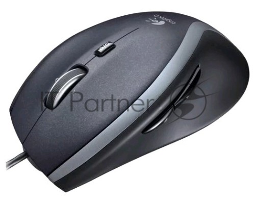 Мышь Logitech M500 черный/серебристый лазерная (1000dpi) USB (7but)