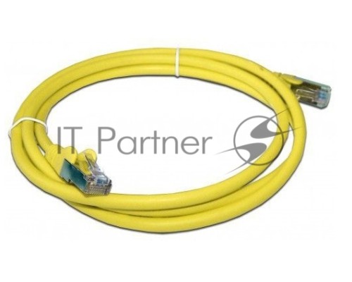 Кабель Патч-корд LANMASTER FTP,  вилка RJ-45,  вилка RJ-45,  кат.6А,  LSZH,  2м,  желтый [lan-pc45/s6a-2.0-yl]