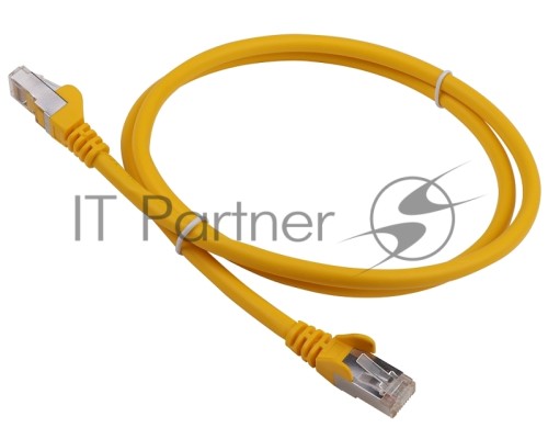 Кабель Патч-корд LANMASTER FTP,  вилка RJ-45,  вилка RJ-45,  кат.6А,  LSZH,  2м,  желтый [lan-pc45/s6a-2.0-yl]