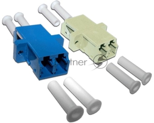 Адаптер проходной Lanmaster LAN-2LC/S-AM-MM LC duplex