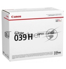 Картридж лазерный Canon Cartridge 039HBK (0288C001) черный (25000 стр.) для CANON LBP351x/352x