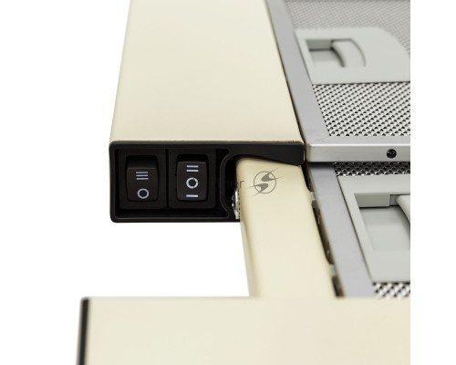 Вытяжка Krona KAMILLA slim 600 ivory (2 мотора)