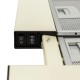 Вытяжка Krona KAMILLA slim 600 ivory (2 мотора)