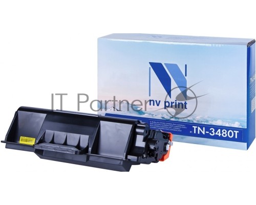 Картридж NVPrint совместимый Brother TN-3480T для HL-L5000D/L5100DN/L5100DNT/L5200DW/L5200DWT/L6250DN/L6300DW/L6300DWT/L6400DW/L6400DWT/DCP-L5500DN/L6600DW/MFC-L5700DN/L5750DW/L6800DW/L6800DWT/L6900DW/L6900DWT (8000k)