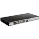 Сетевое оборудование D-Link DGS-1026X/A1A Неуправляемый коммутатор с 24 портами 10/100/1000Base-T, 2 портами 10GBase-X SFP+, функцией энергосбережения и поддержкой QoS