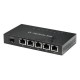 Сетевое оборудование UBIQUITI ER-X-SFP Маршрутизатор 5x Ethernet, 1x SFP, раздача PoE