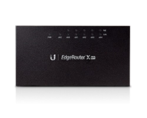 Сетевое оборудование UBIQUITI ER-X-SFP Маршрутизатор 5x Ethernet, 1x SFP, раздача PoE