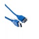Кабель удлинительный USB3.0 Am-Af 0,5m Aopen <ACU302-0.5M> 