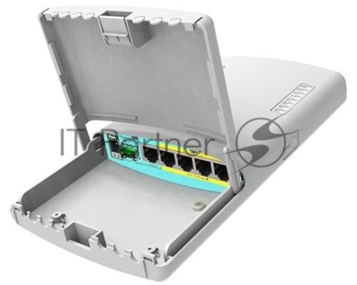 Сетевое оборудование Mikrotik RB960PGS-PB Роутер 5х Ethernet, 1x SFP, раздача POE