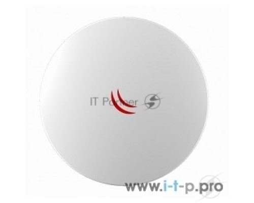 Сетевое оборудование MikroTik RBDynaDishG-5HacD Радиомаршрутизатор (25dBi 8 degree Dual Chain 5Ghz 802.11ac integrated antenna, 720MHz CPU, 128MB RAM, Gigabit Ethernet, POE, PSU, pole mount, RouterOS L3)