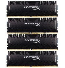 Модуль памяти Kingston DIMM DDR4 32GB 2666MHz CL13 (Kit of 4) XMP HyperX Predator