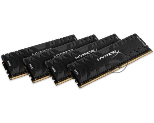 Модуль памяти Kingston DIMM DDR4 32GB 2666MHz CL13 (Kit of 4) XMP HyperX Predator