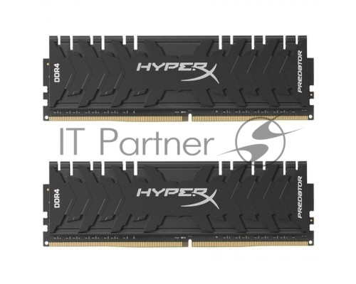 Модуль памяти Kingston DIMM DDR4 16GB 2666MHz CL13 (Kit of 2) XMP HyperX Predator